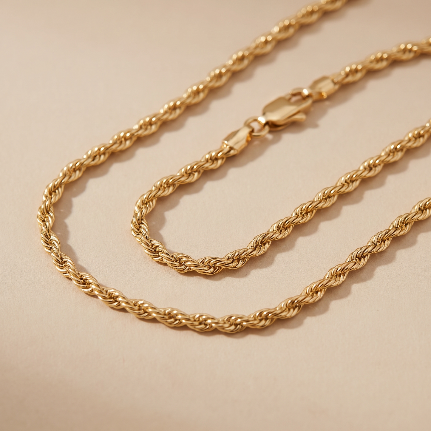 Asea Sagres Twisted Rope Necklace — close-up detail