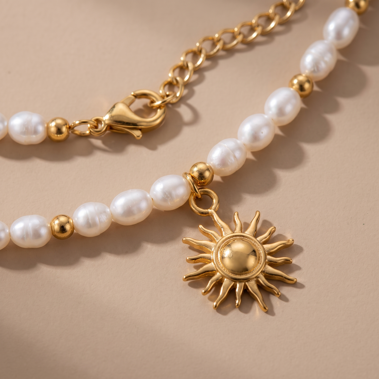 Asea Taormina Freshwater Pearl Necklace — close-up detail