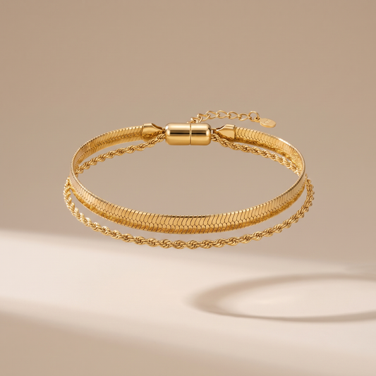Asea Altea Double Layer Bracelet — front view
