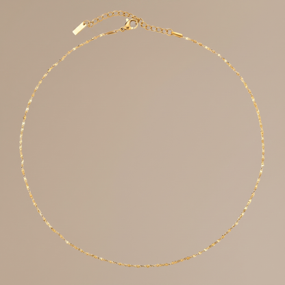 Asea Swirl Twist Choker — front view
