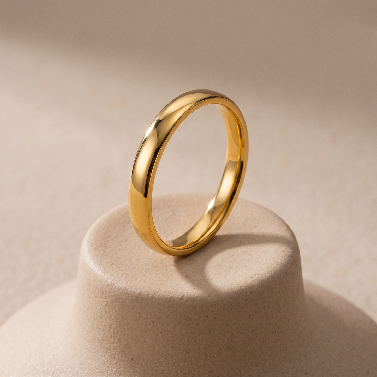 Asea Classic Daily Band Ring — angle