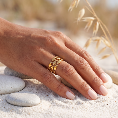 Asea Ocean Fish Ring — worn by model