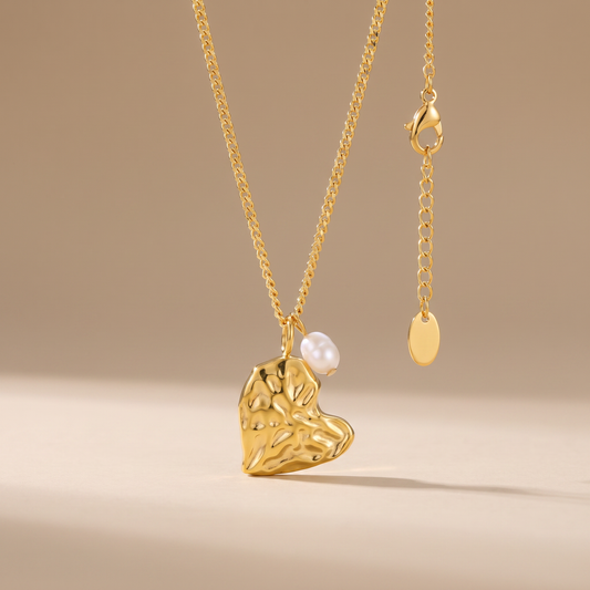 Asea Valentine Heart Necklace — front view