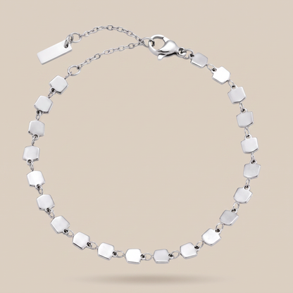 Asea Sunlit Tile Bracelet — Silver color
