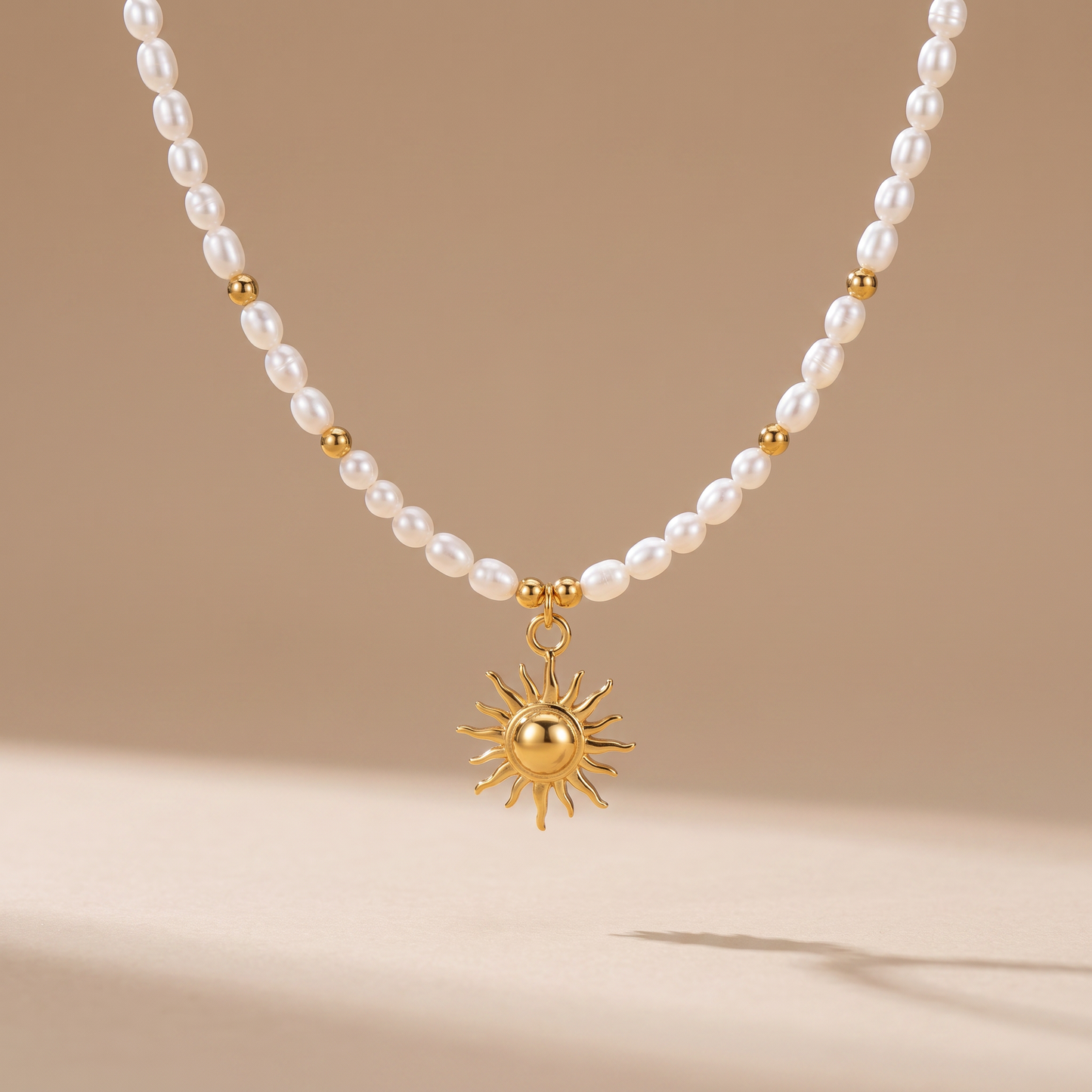 Asea Taormina Freshwater Pearl Necklace — front view