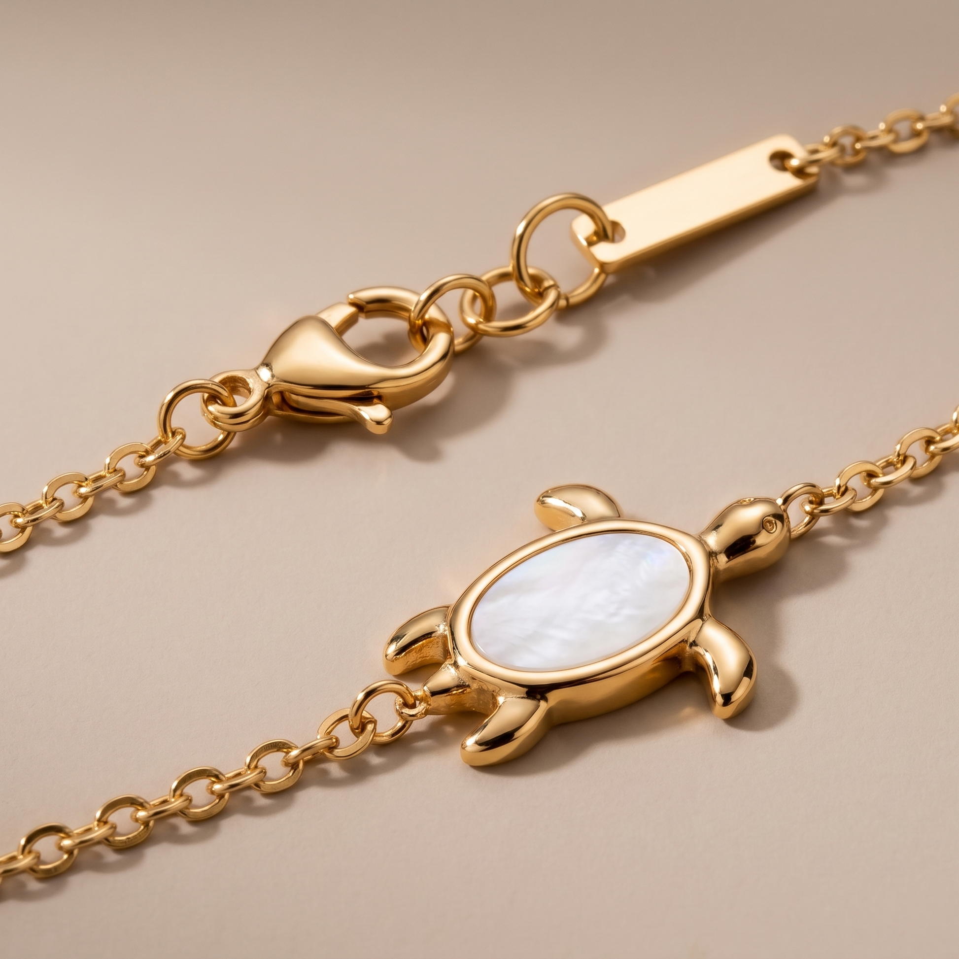 Asea Sea Turtle Guardian Bracelet — close-up detail