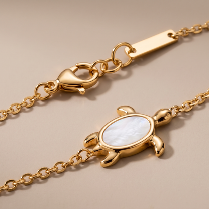 Asea Sea Turtle Guardian Bracelet — close-up detail