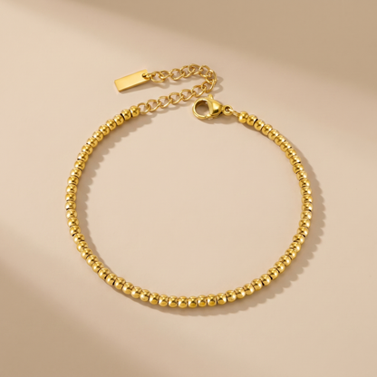 Asea Dainty Bead Bracelet — front view