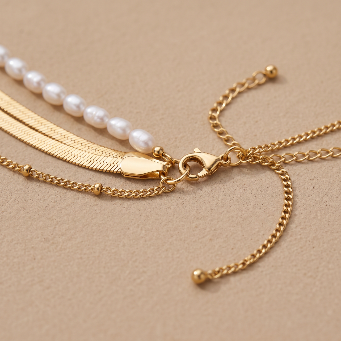 Asea Bella Vita Trio Set — close-up detail