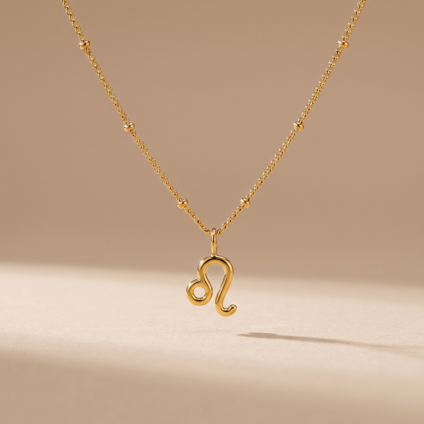 Asea Zodiac Sign Charm Necklace — front view