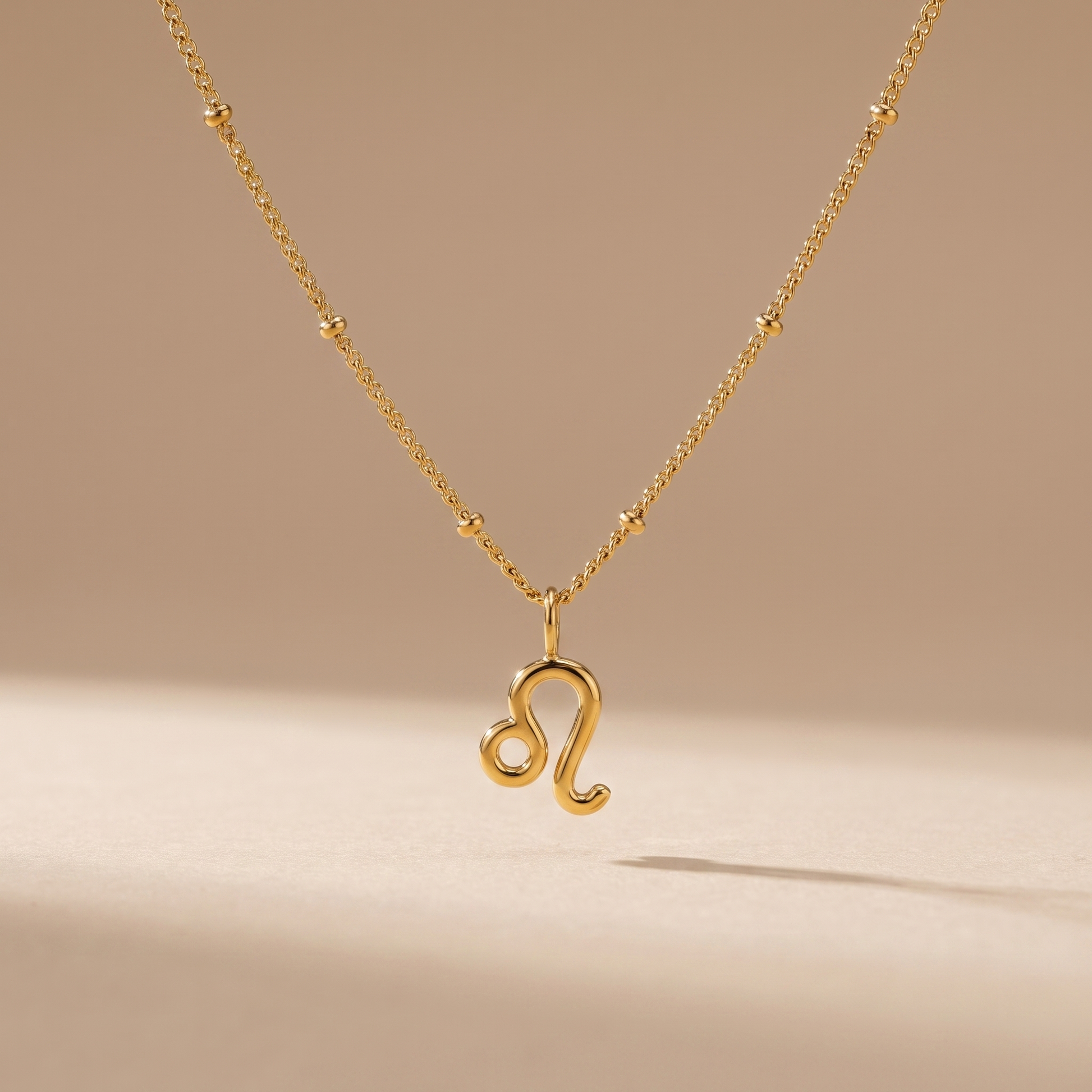 Asea Zodiac Sign Charm Necklace — front view
