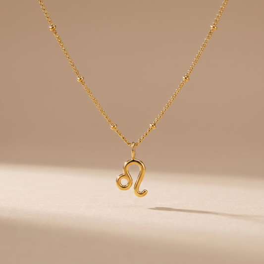Asea Zodiac Sign Charm Necklace — front view