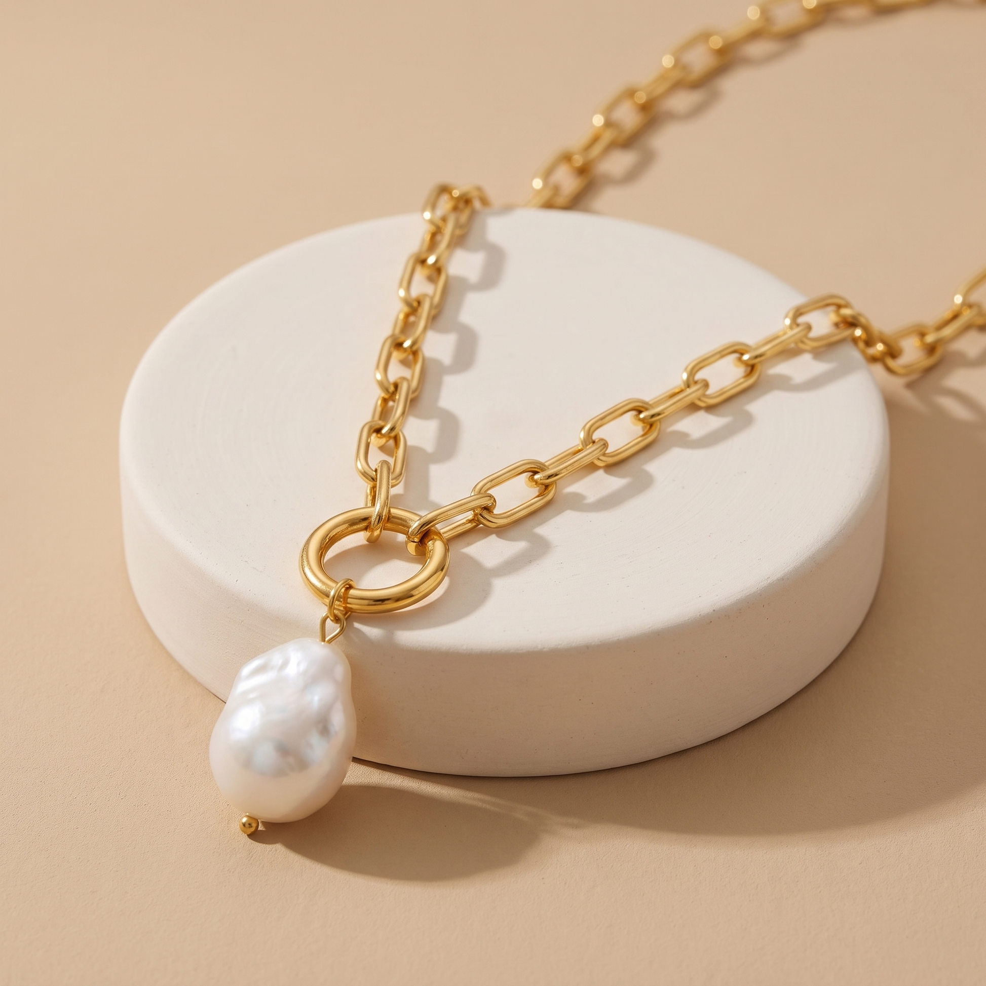 Asea Cefalu Pearl Necklace — angle