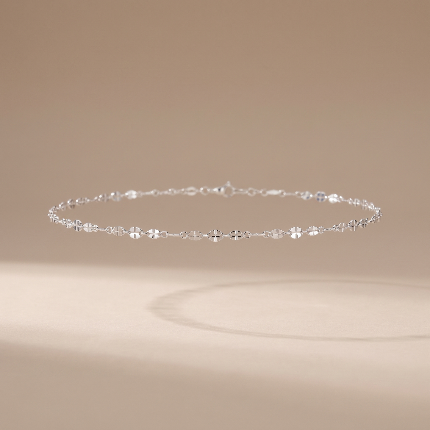 Asea Delicate Everyday Choker — Silver Color