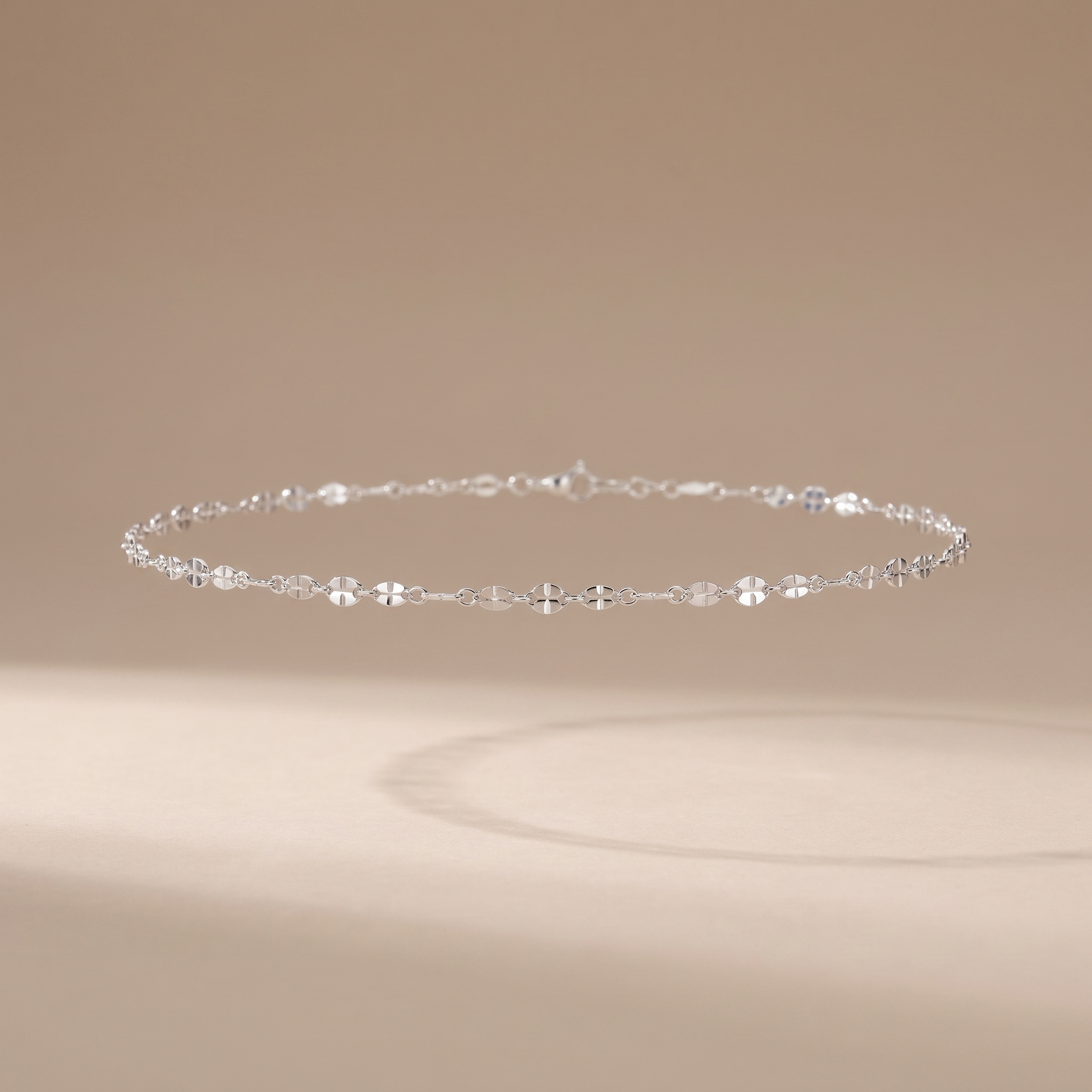 Asea Delicate Everyday Choker — Silver Color