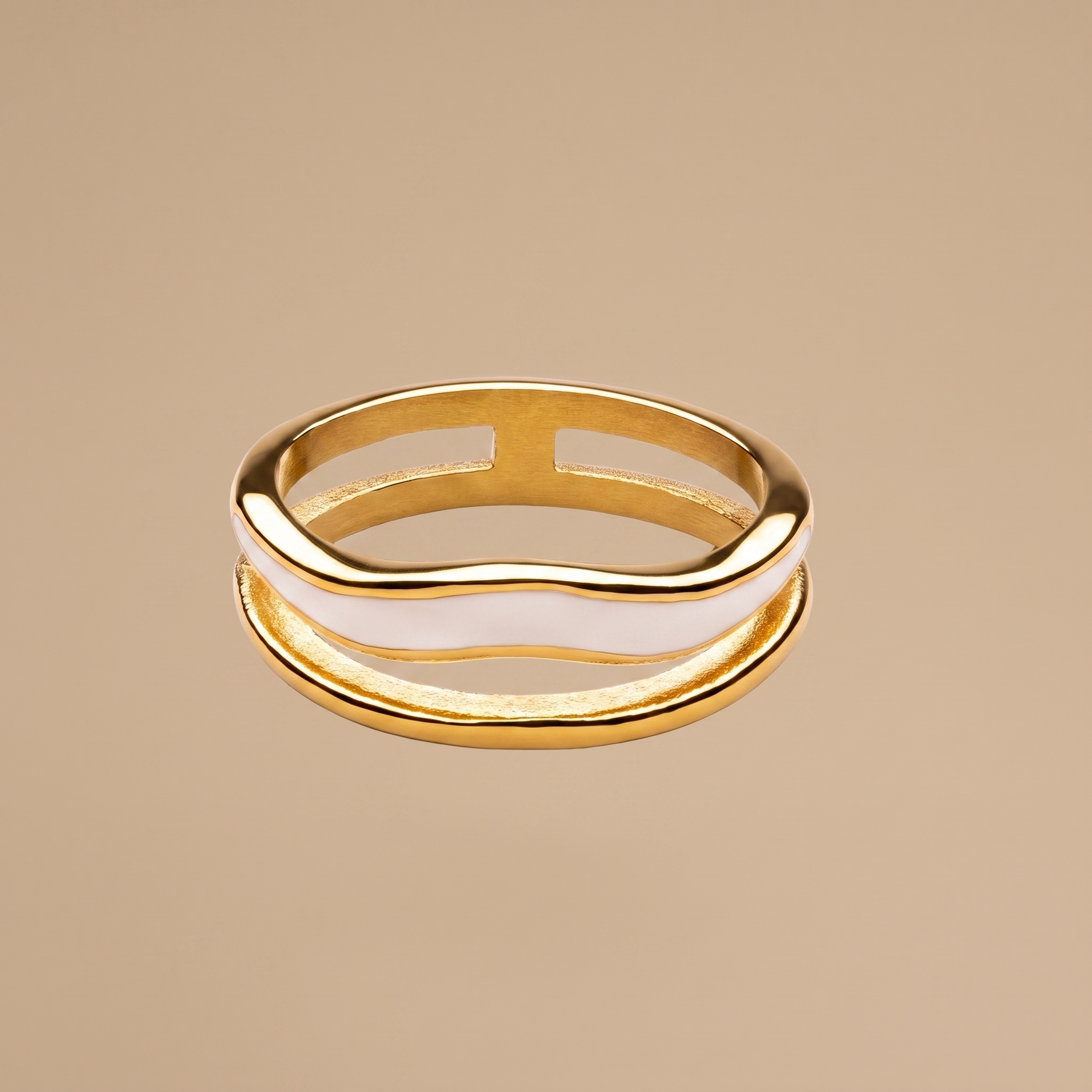 Asea Mistral Band Ring — front view