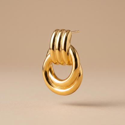 Asea Arcadia Sculptural Hoops — front view