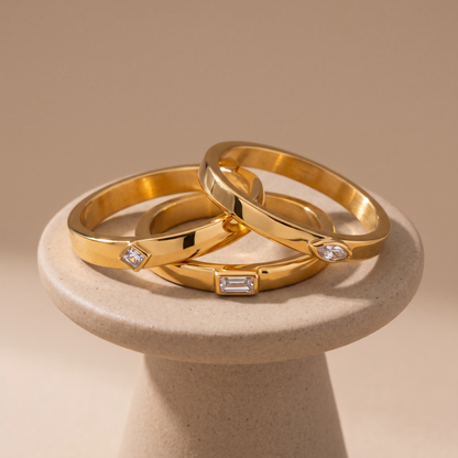 Asea Eternity Stacking Rings Trio — angle
