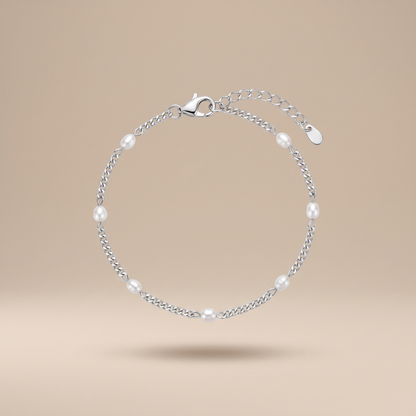 Asea Uluwatu Pearl Bracelet — Silver Color