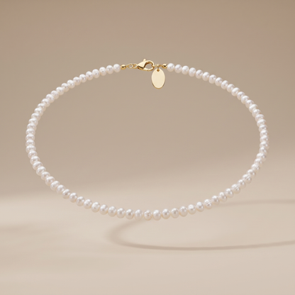 Asea Dainty Freshwater Pearl Choker — front view