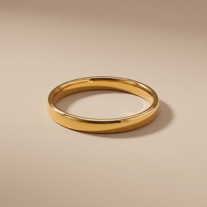 Asea Classic Daily Band Ring — front view