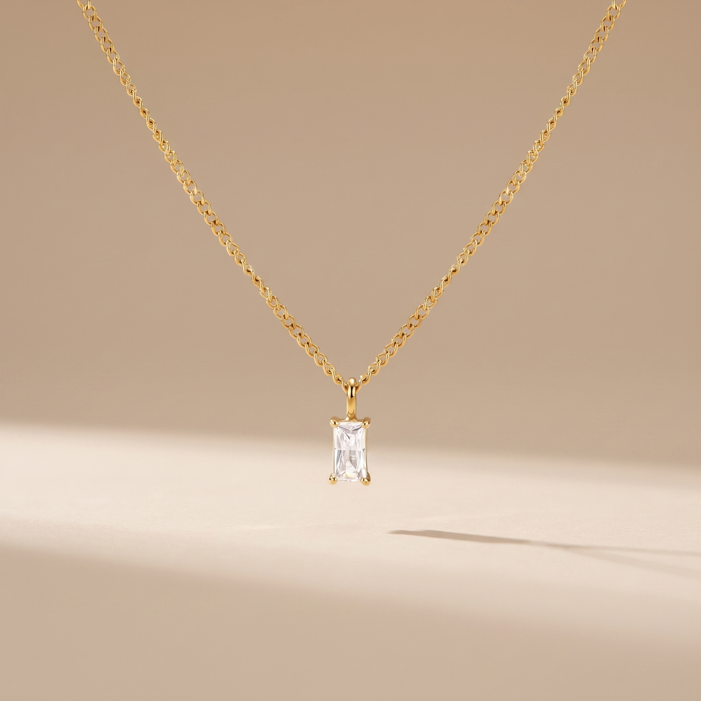 Asea Glow Pendant Necklace — front view