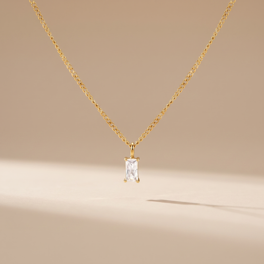 Asea Glow Pendant Necklace — front view