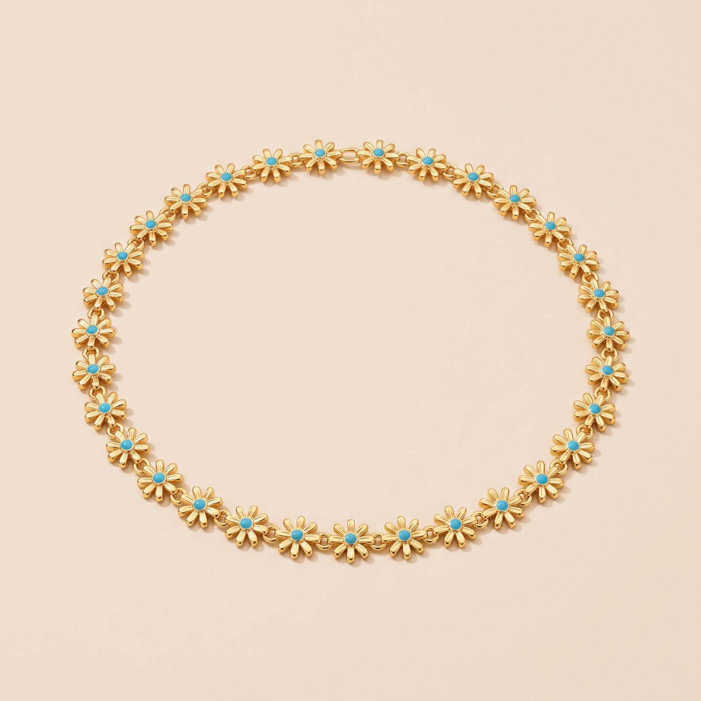 Asea Daisy Bloom Necklace — front view