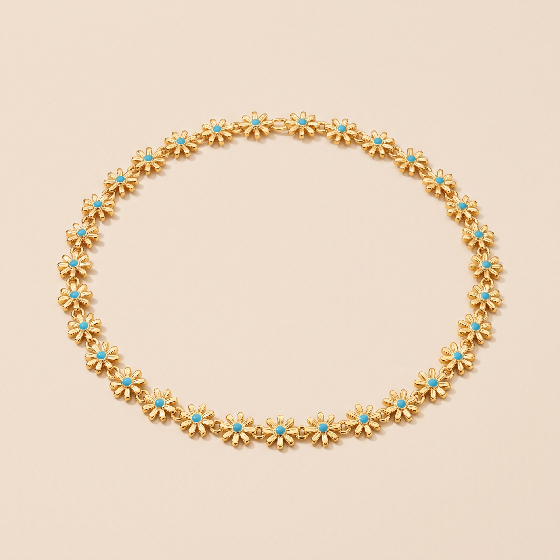Asea Daisy Bloom Necklace — front view