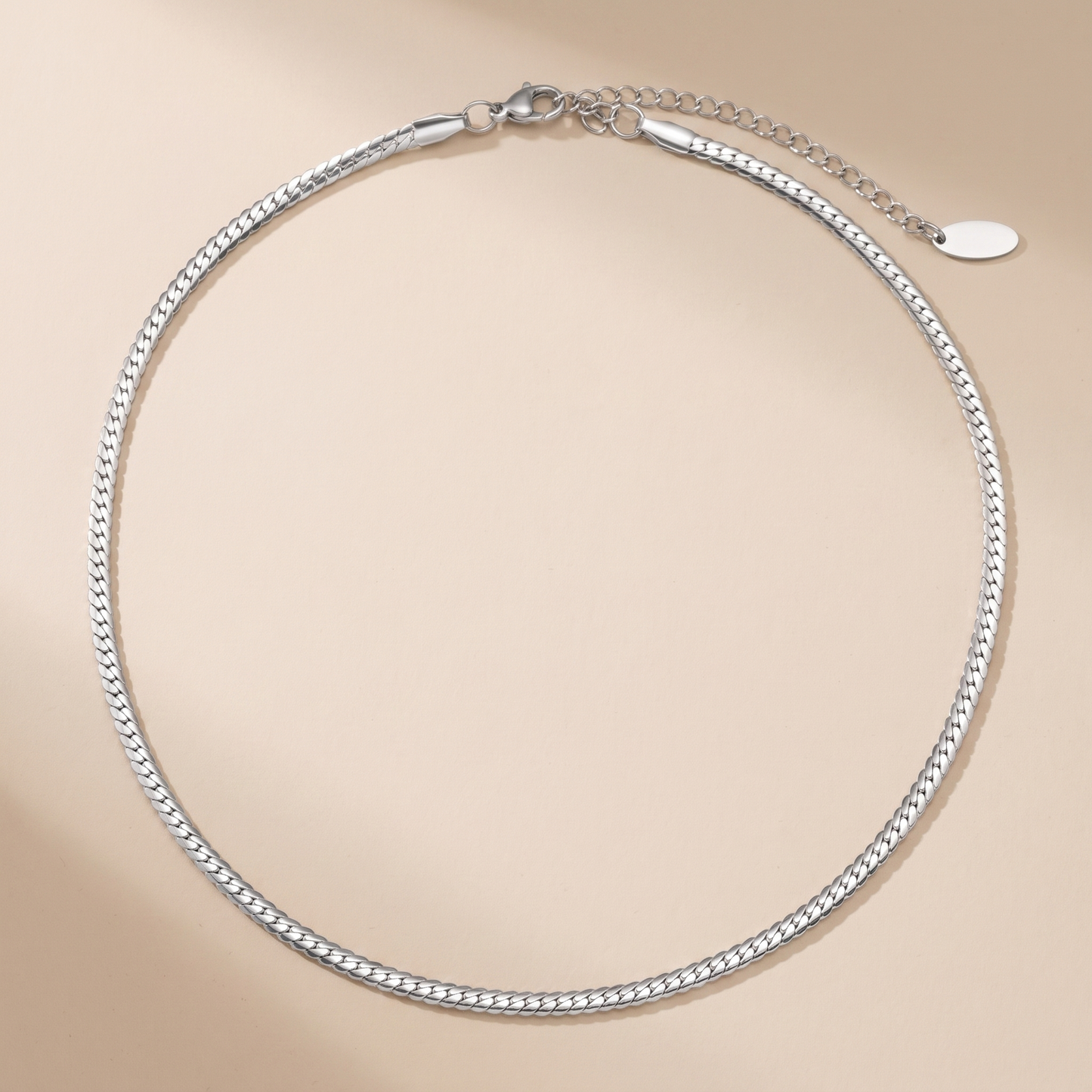 Asea Polished Everyday Chain — Silver Color