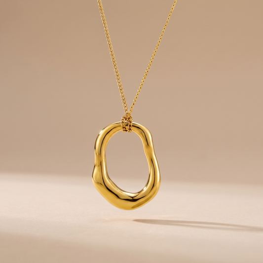 Asea Zenith Sun Necklace — front view
