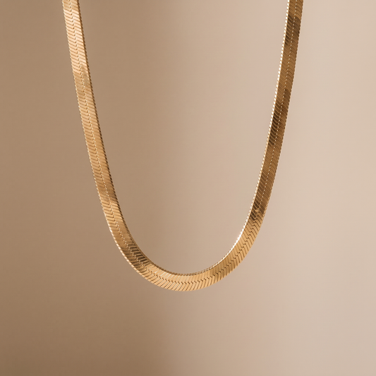 Asea Tarifa Herringbone Chain Bracelet — front view