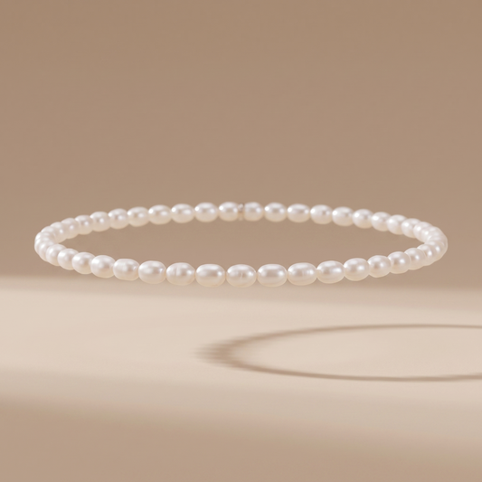 Asea Palawan Pearl Anklet — front view