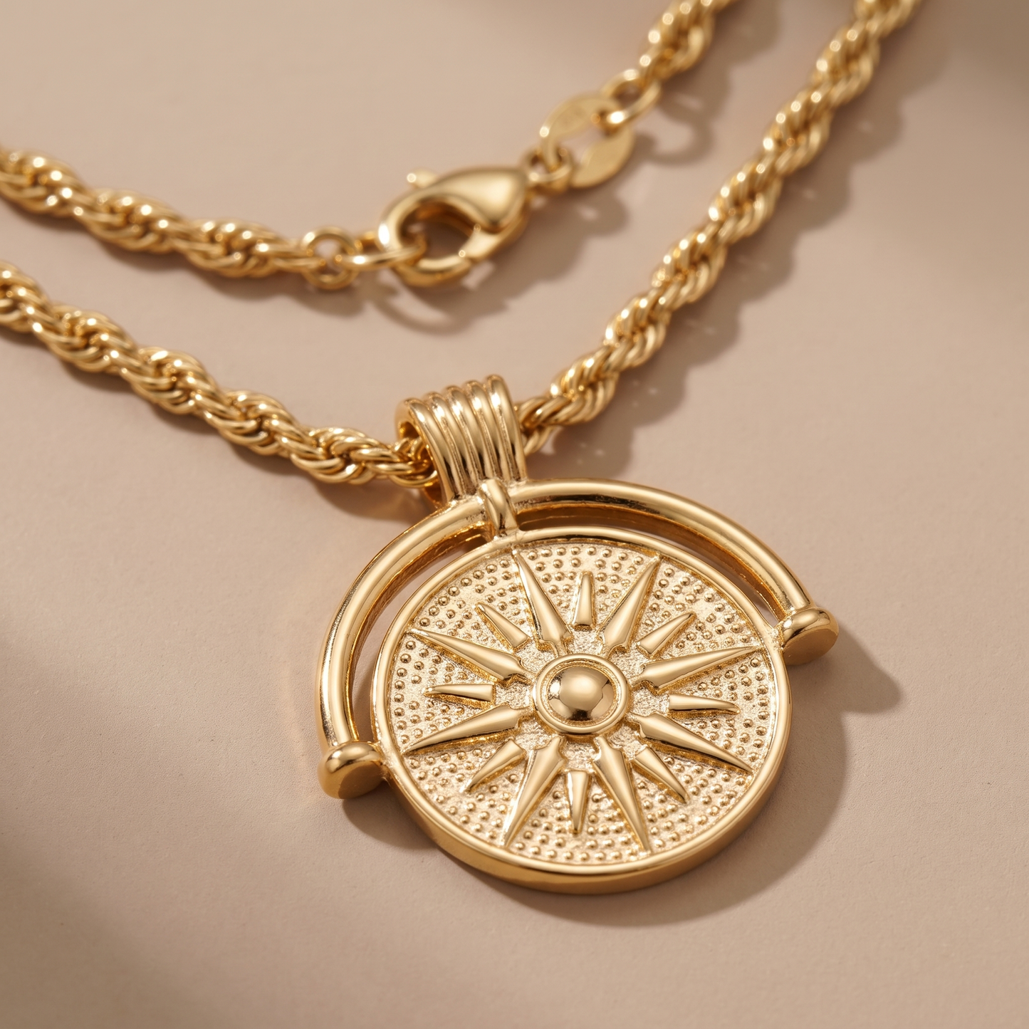 Asea Sundrenched Necklace Duo — close-up detail