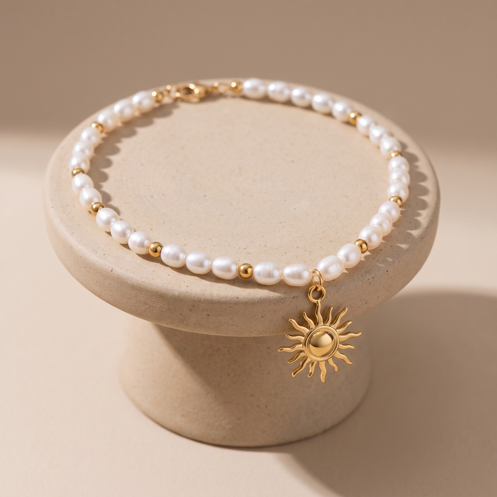 Asea Taormina Freshwater Pearl Necklace — angle