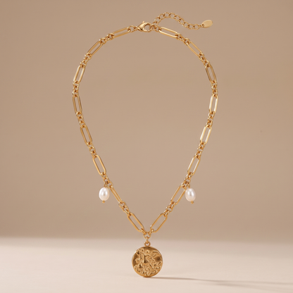 Asea Ondina Pendant Necklace — front view