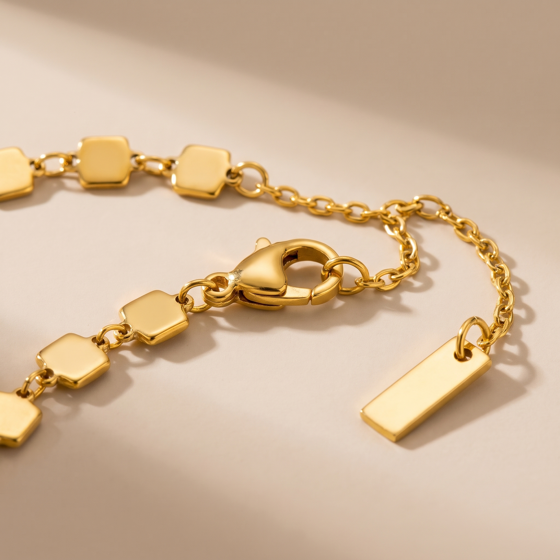 Asea Sunlit Tile Bracelet — close-up detail