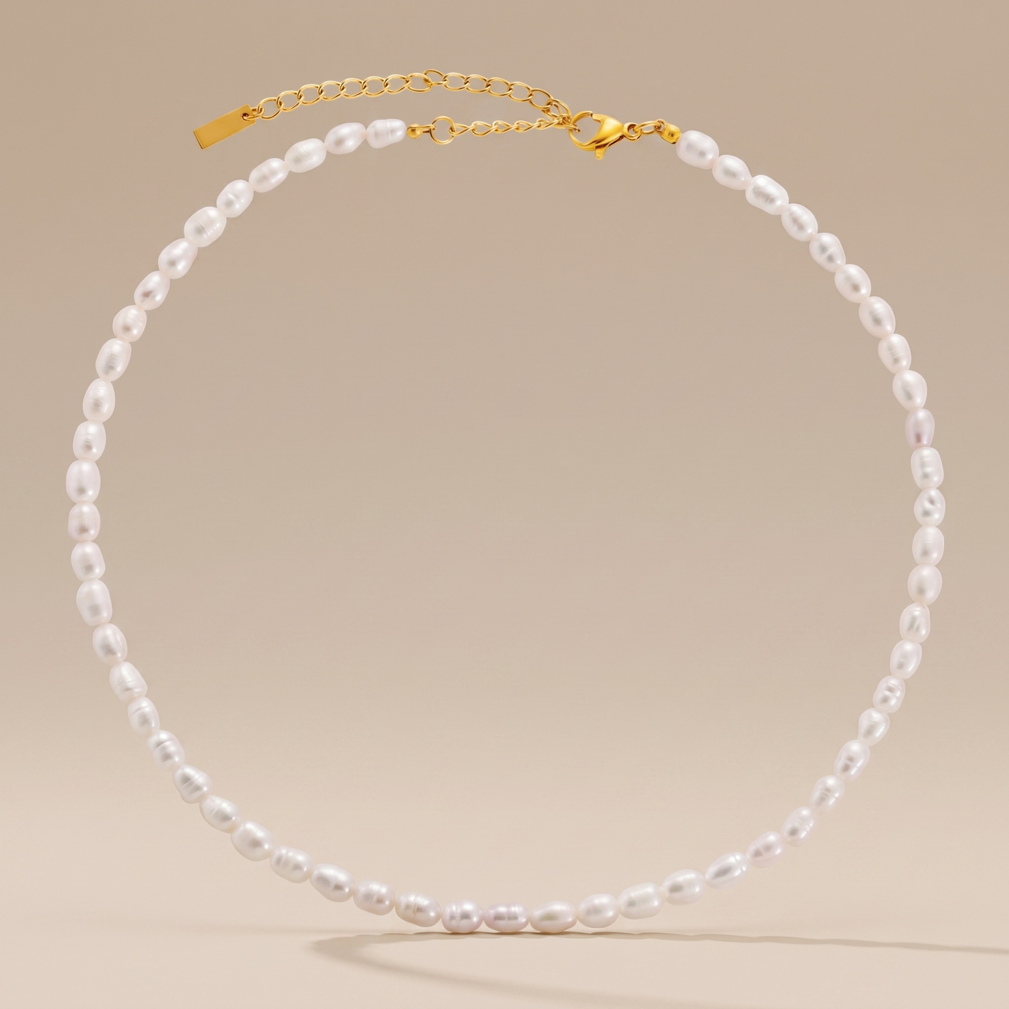 Asea Freshwater Pearl Choker Necklace — front view