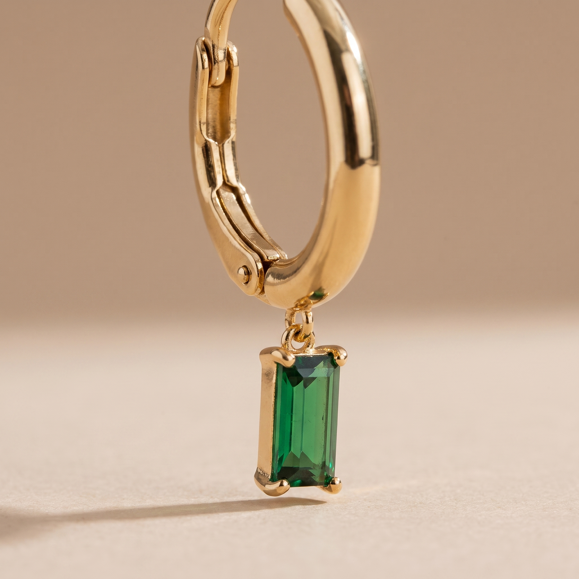 Asea Sea Sparkle Hoop Earrings — close-up detail
