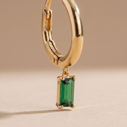 Asea Sea Sparkle Hoop Earrings — close-up detail
