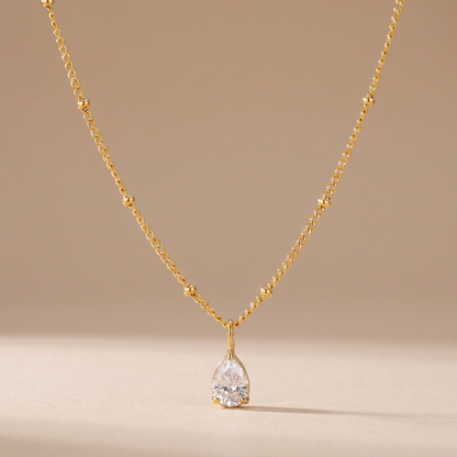 Asea Nova Teardrop Necklace — front view