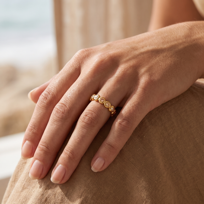 Asea Candy Pastel Ring — worn by model
