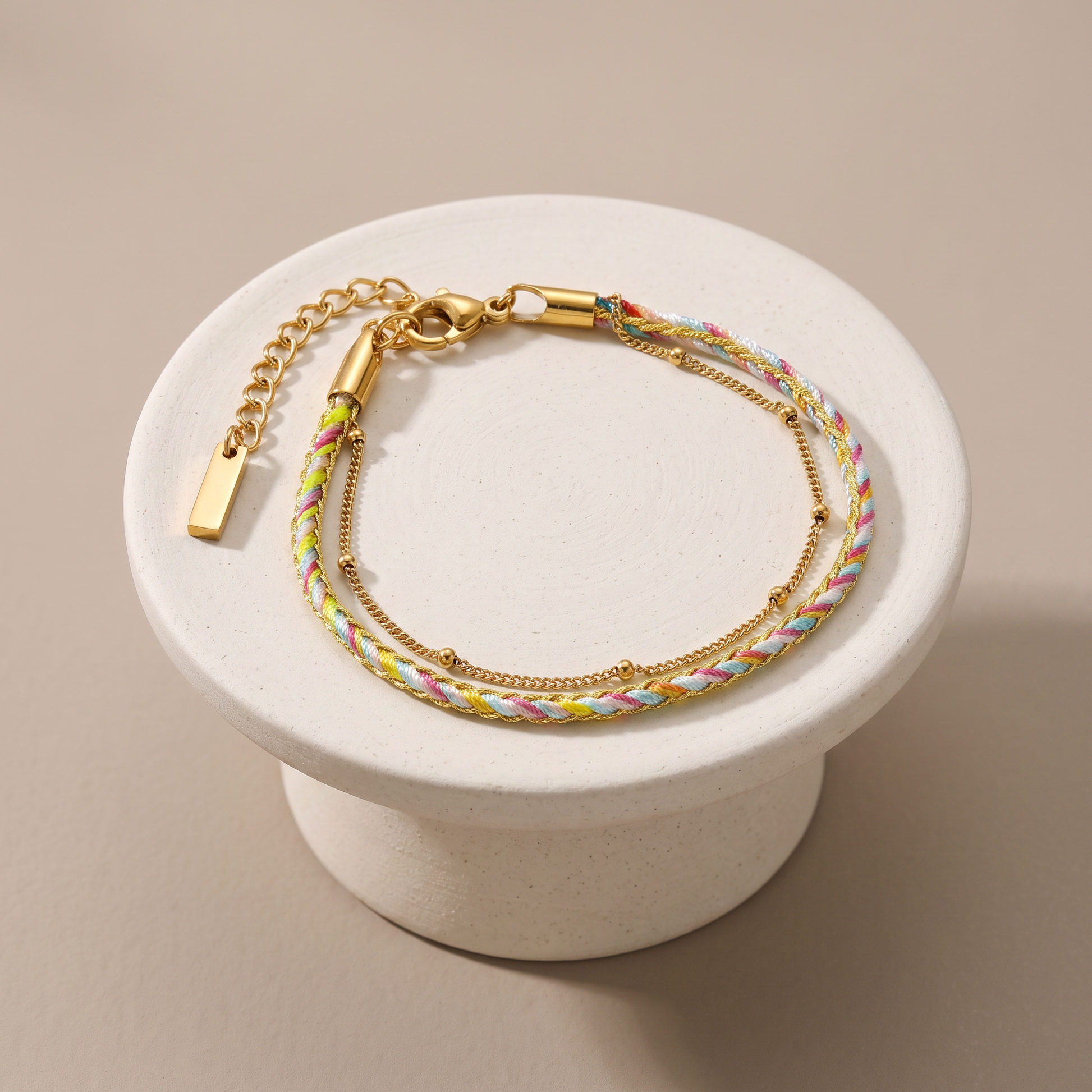 Asea Havana Layered Bracelet — angle
