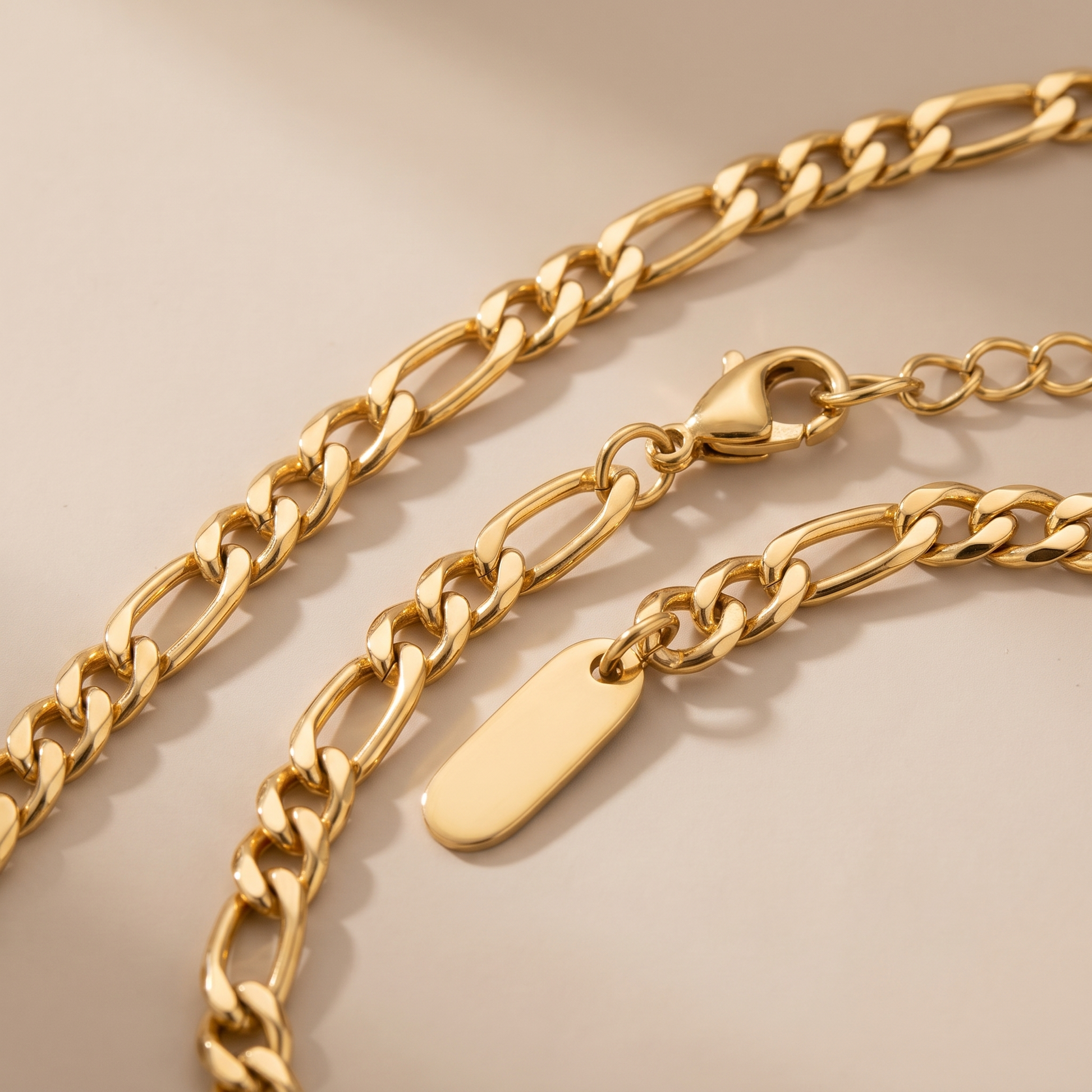 Asea Figaro Chain Duo Set — close-up detail