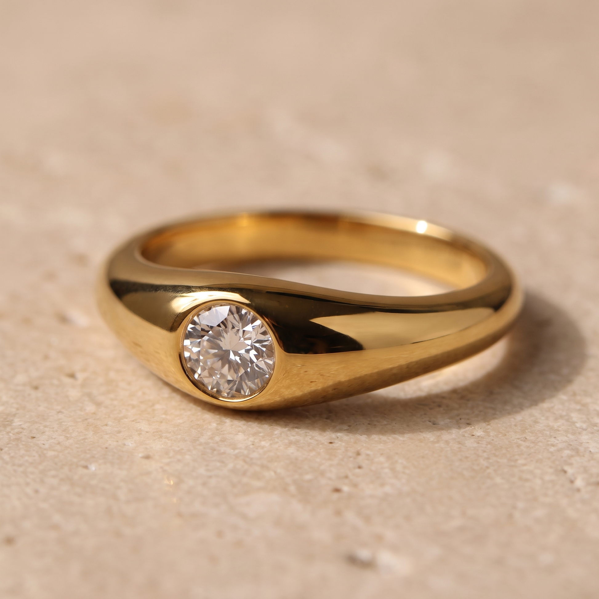 Asea Nova Moissanite Ring — close-up detail