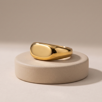 Asea Daily Signet Ring — angle