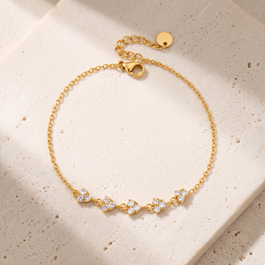 Ondine Trefoil Clover Bracelet