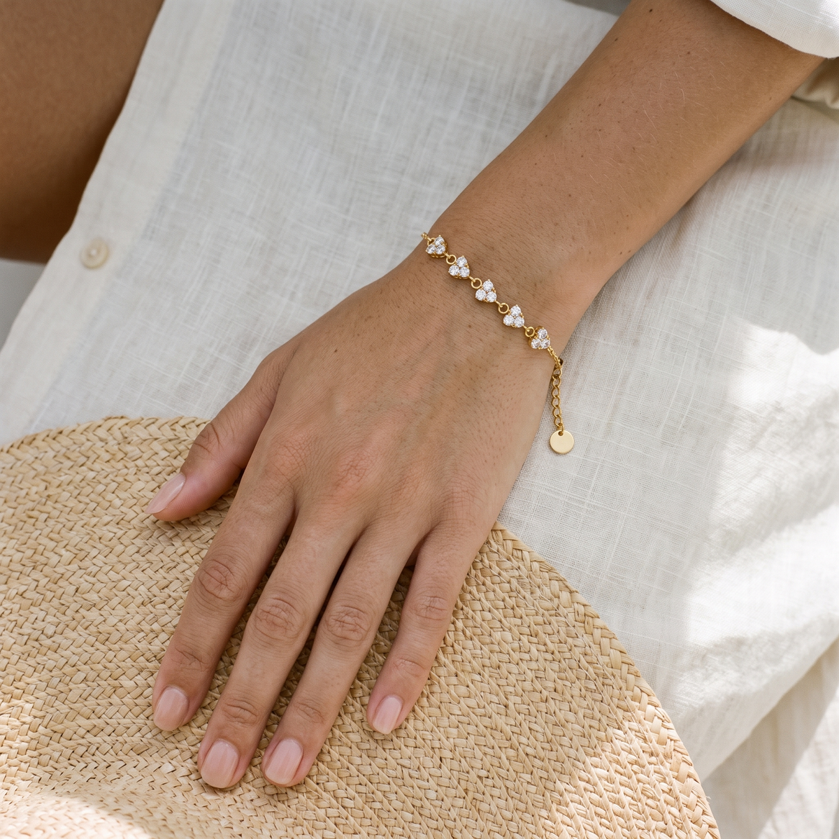 Ondine Trefoil Clover Bracelet