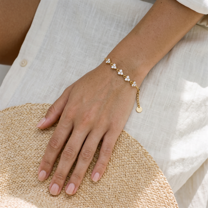 Ondine Trefoil Clover Bracelet