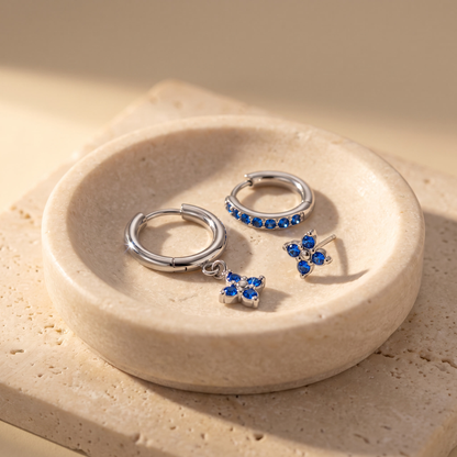 Calanque Triple Clover Earrings